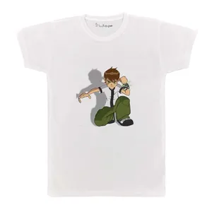 تی شرت بچگانه پرمانه طرح بن تن کد pmt.4117