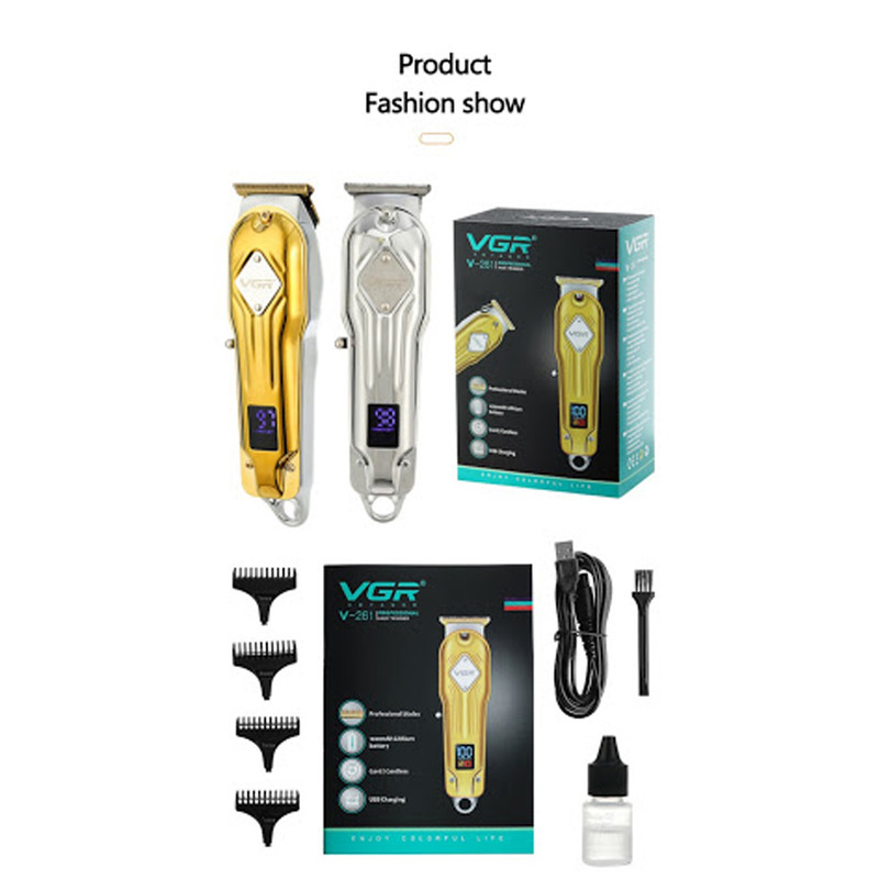 ماشین اصلاح موی سر و صورت وی جی ار مدل V-261