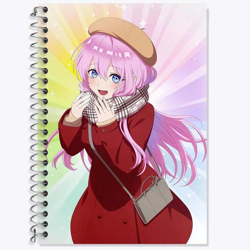 دفتر لغت 50 برگ خندالو مدل شیکیموری سان انیمه شیکیموری کد 15852