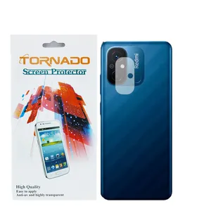 محافظ لنز دوربین تورنادو مدل نانوگلس مناسب برای گوشی موبایل شیائومی Redmi 12C بسته 40 عددی