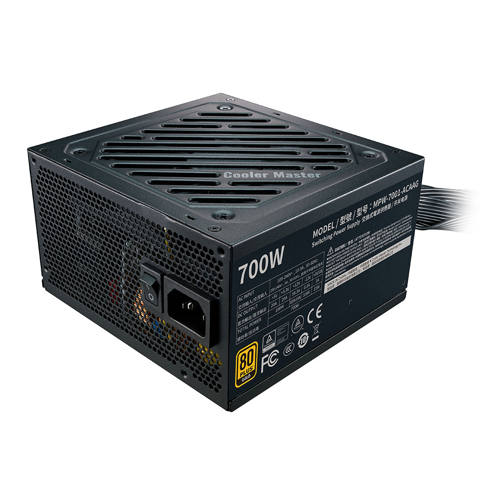 منبع تغذیه کامپیوتر کولر مستر مدل G700 Gold