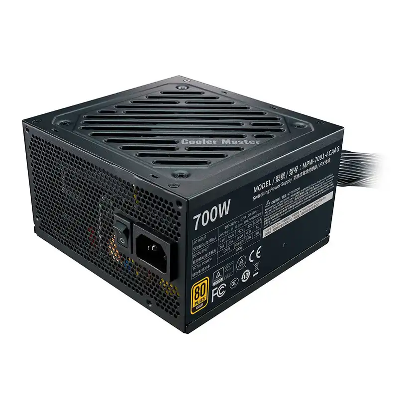 منبع تغذیه کامپیوتر کولر مستر مدل G700 Gold