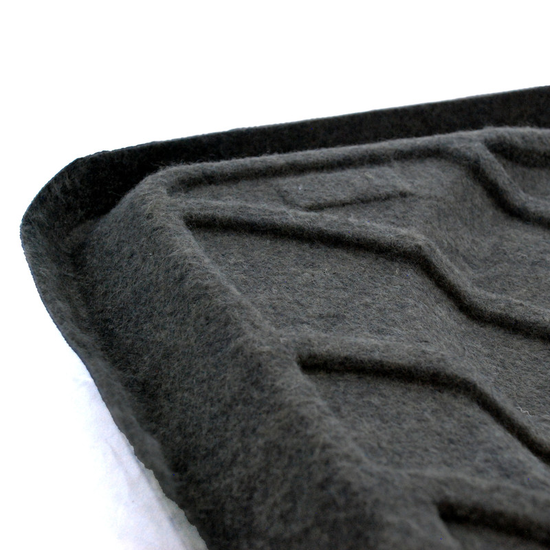 کفپوش سه بعدی صندوق خودرو پانیذ مدل MH مناسب برای پراید صبا دوگانه سوز