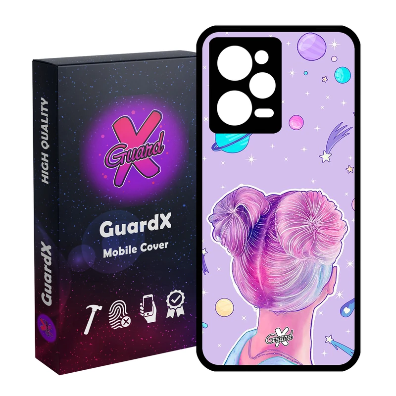 کاور گارد ایکس طرح Girl مدل Glass10112 مناسب برای گوشی موبایل شیائومی Redmi Note 12 Pro 5G/Poco X5 Pro 5G/Note 12 Pro Pro speed