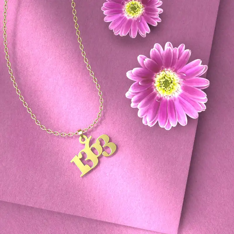 گردنبند طلا 18 عیار زنانه مدوپد مدل 1363