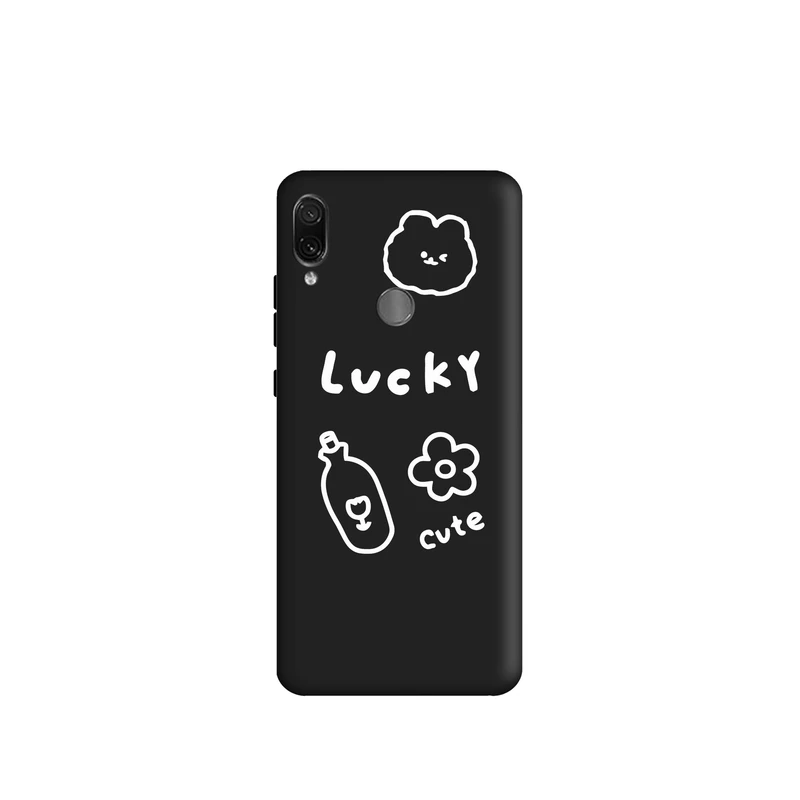 کاور طرح خرس مینیمال کد t2226 مناسب برای گوشی موبایل شیائومی Redmi note7 / Redmi note7 pro 