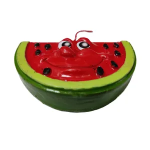 شمع مدل قاچ هندوانه