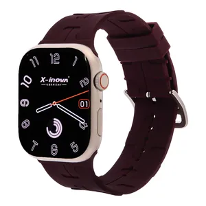 ساعت هوشمند ۴۴ میلی‌متری ایکس اینووا مدل HK98 Pro Plus بند سیلیکونی