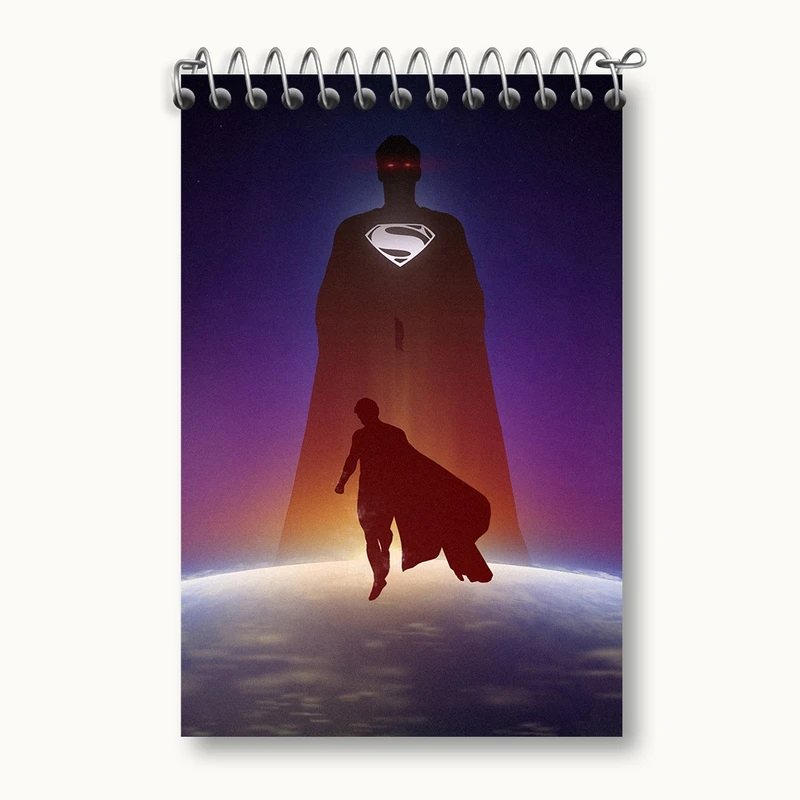 دفتر یادداشت 50 برگ خندالو مدل سوپرمن (Superman) کد F1824