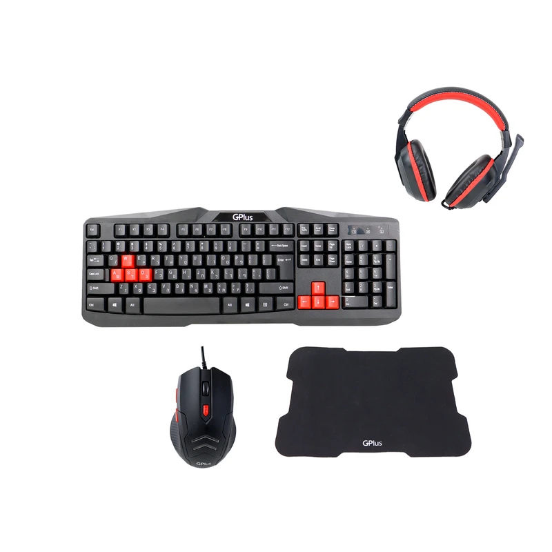 ست گیمینگ جی پلاس مدل KM-5000