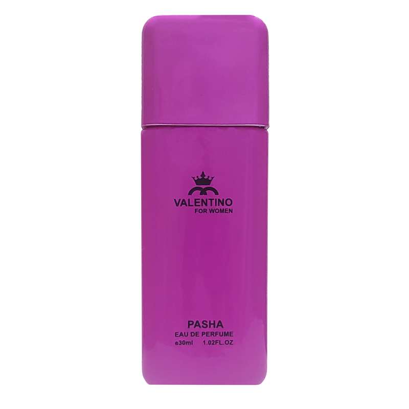 عطر جیبی زنانه پاشا مدل Valentino حجم 30 میلی لیتر
