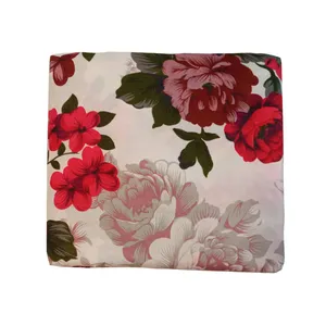 ملحفه مدل کشدار گل بهشت یک نفره سایز 250x150 سانتی متر