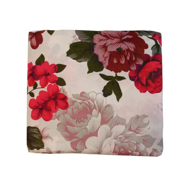ملحفه مدل کشدار گل بهشت یک نفره سایز 250x150 سانتی متر