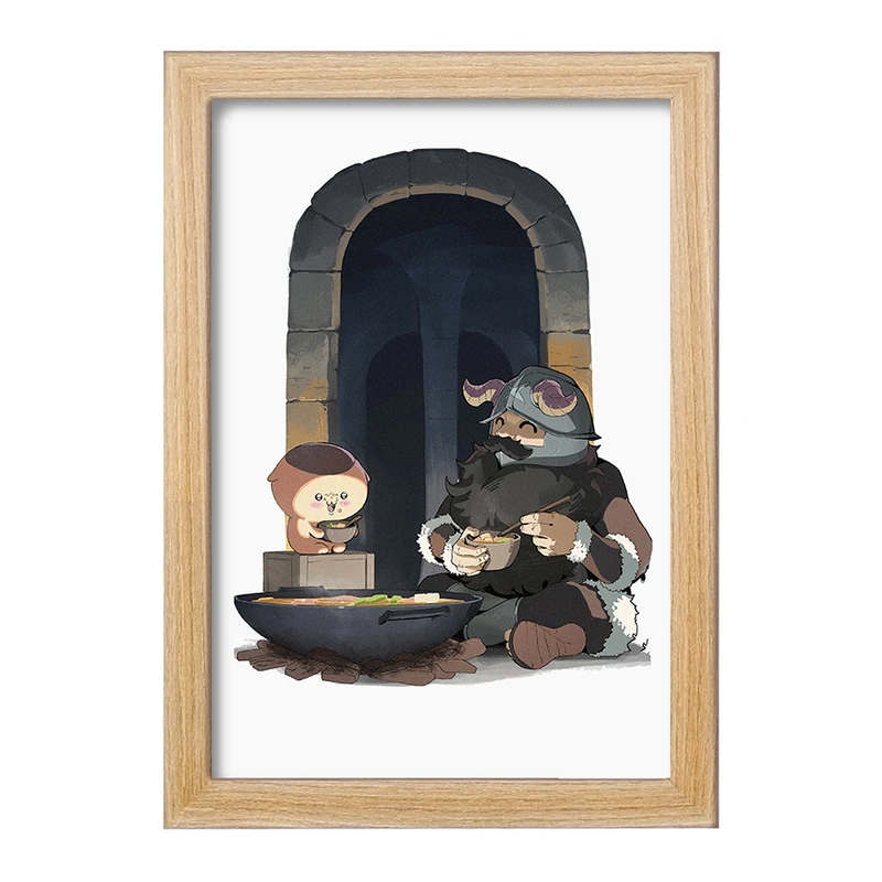 تابلو خندالو مدل سنشی انیمه خوشمزه در سیاه چال کد 35906