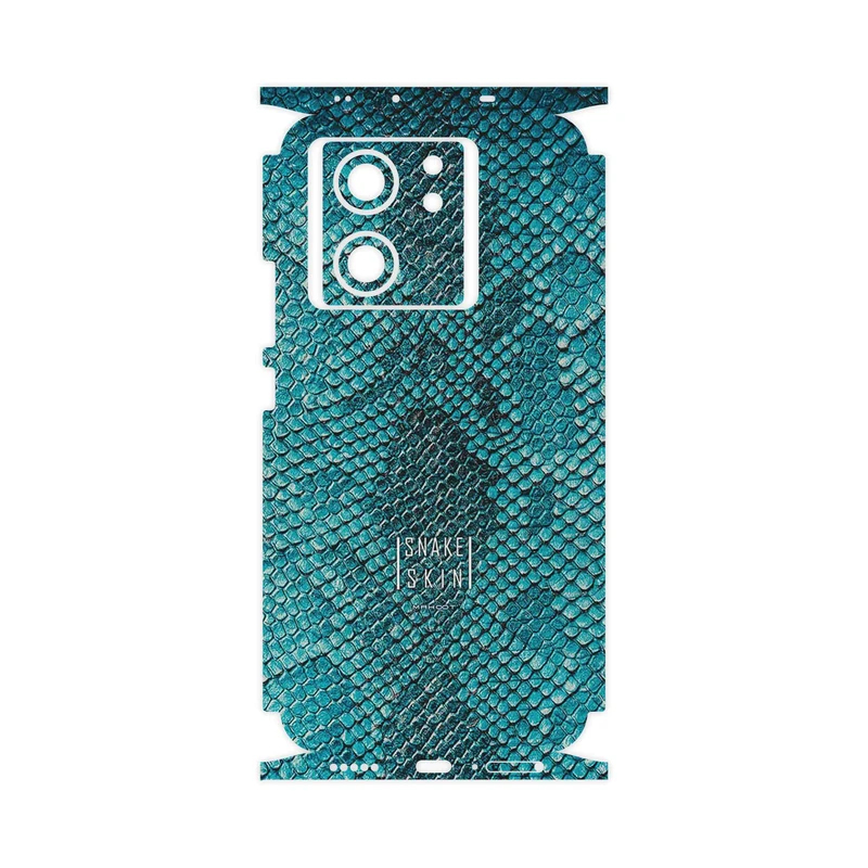 برچسب پوششی ماهوت مدل Blue Snake Skin-FullSkin مناسب برای گوشی موبایل شیائومی 13T