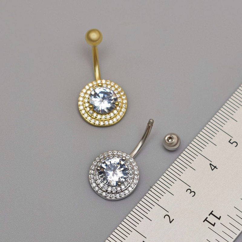 پیرسینگ ناف زنانه پایتخت مدل PS356_A2