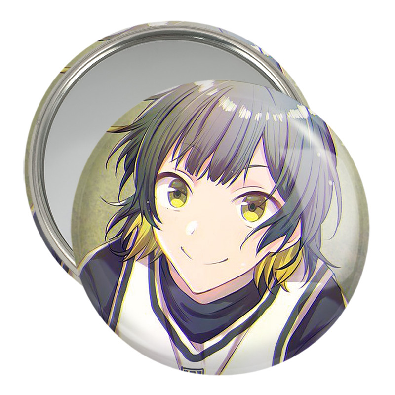 آینه جیبی خندالو مدل مگورو انیمه Blue Lock کد 24384