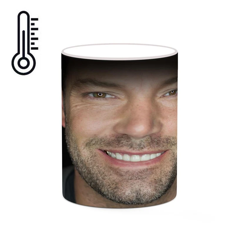 ماگ حرارتی کاکتی طرح بن افلک Ben Affleck مدل mgh25194