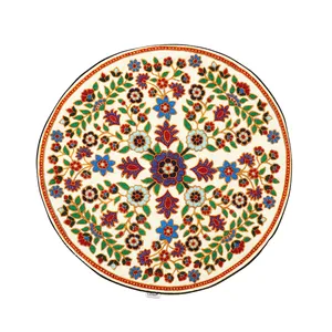 رومیزی پته دوزی طرح باغ گل کد RTBW01-S2