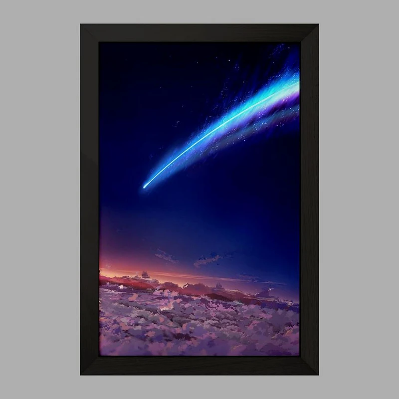 تابلو خندالو مدل انیمه یورنیم Your Name  کد 16298