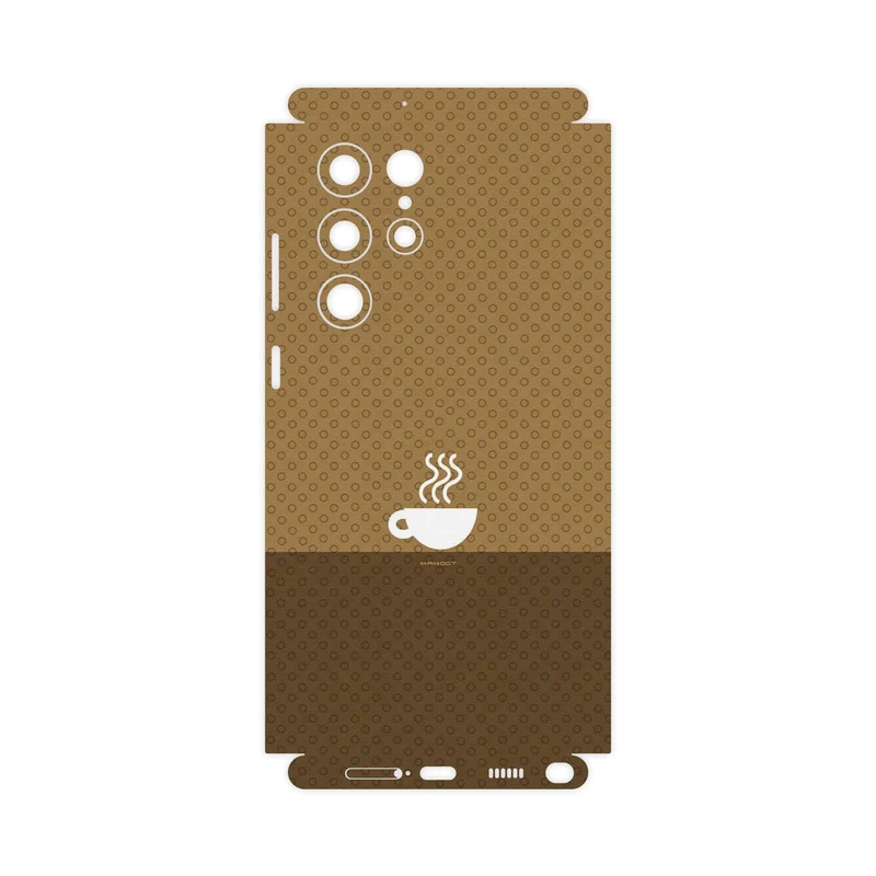 برچسب پوششی ماهوت مدل Minimal Cup of Coffee Icon-FullSkin مناسب برای گوشی موبایل سامسونگ Galaxy S22 Ultra 5G