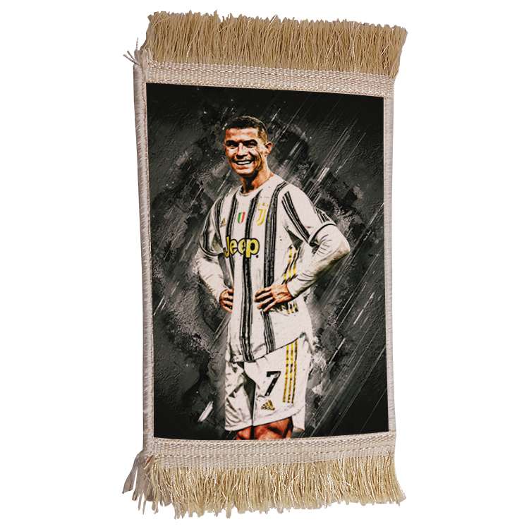 فرش ماشینی دیوارکوب مدل رونالدو کد 343