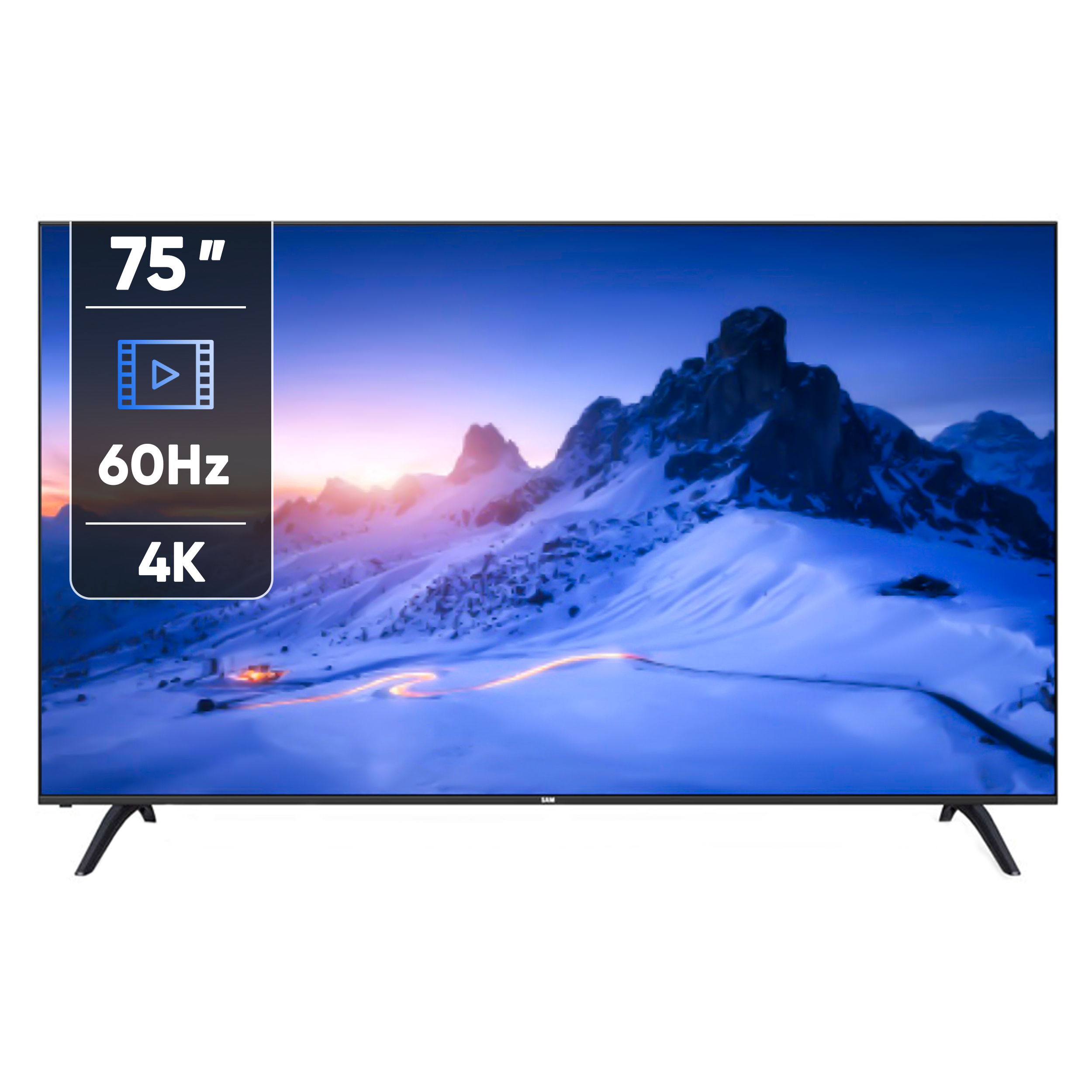 تلویزیون 75 اینچ کیو ال ای دی هوشمند سام مدل QA75Q120DSHCHD
