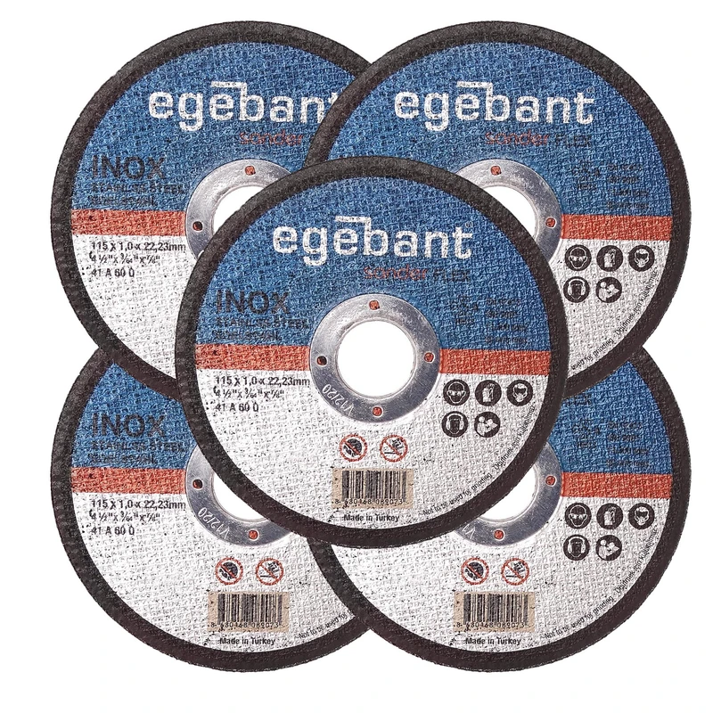  صفحه برش آهن اگبانت مدل ART-Eg-115x1-5 مجموعه 5 عددی