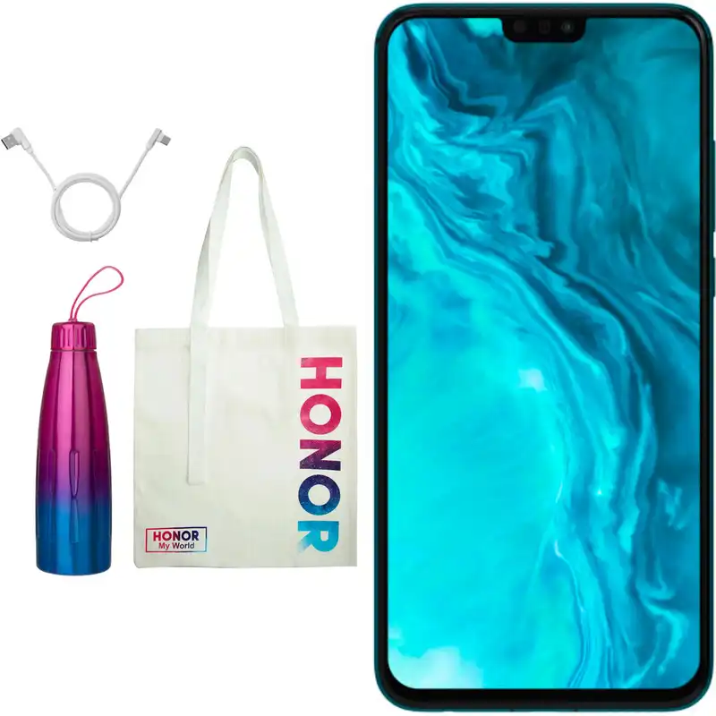 گوشی موبایل آنر مدل 9x Lite-JSN-L22 دوسیم کارت ظرفیت 128 گیگابایت و رم 4 گیگابایت به همراه هدیه مخصوص آنر