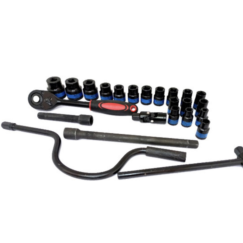 آچار بکس کنیوس مدل ks_25 مجموعه 25 عددی