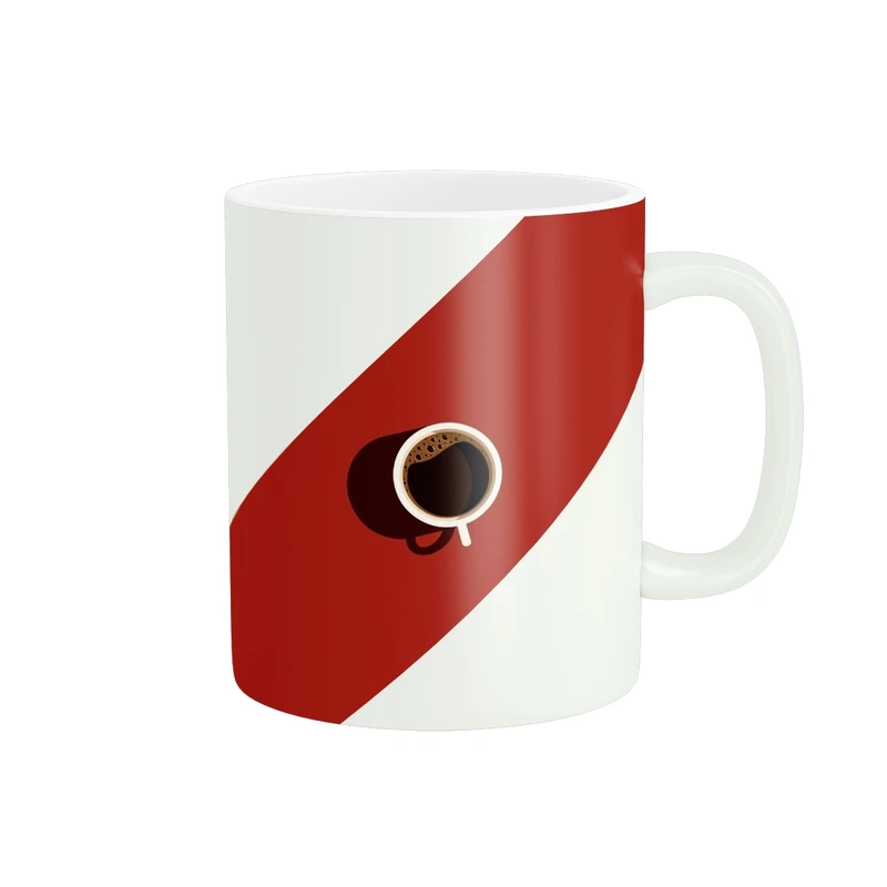 ماگ مدل فانتزی قهوه کد 838