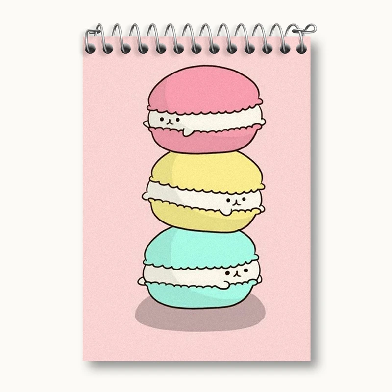 دفتر یادداشت 50 برگ خندالو طرح ماکارون کد N2040