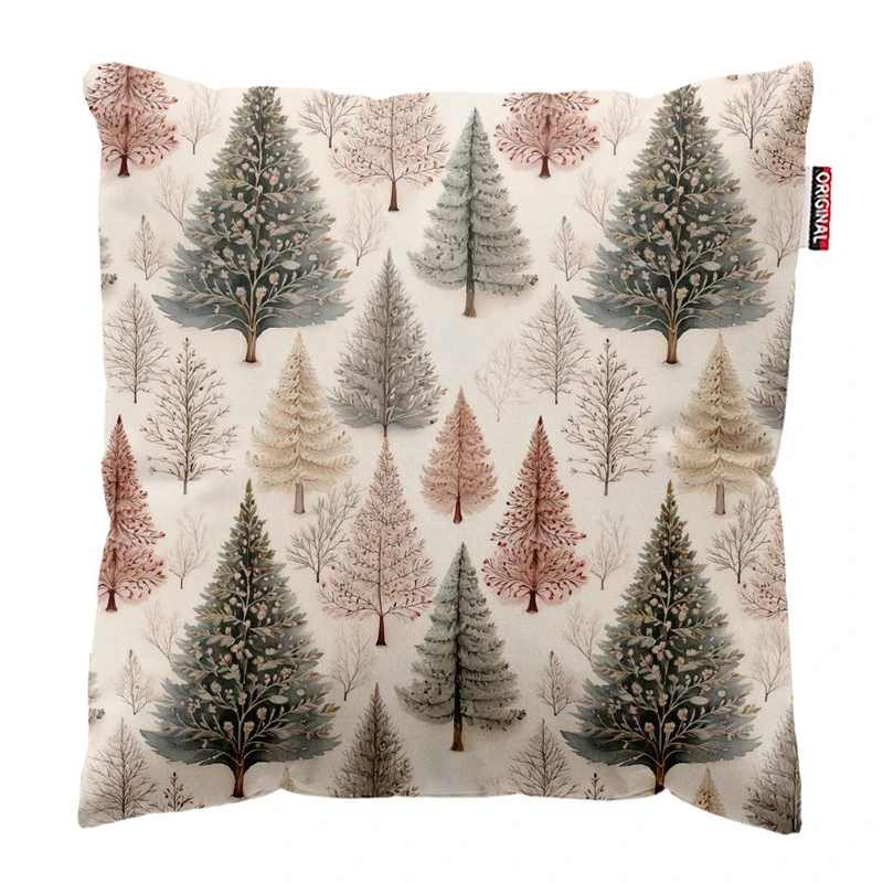 کوسن پاد آفرین مدل کریسمس کد PK402850 سایز 40*40 سانتی متر