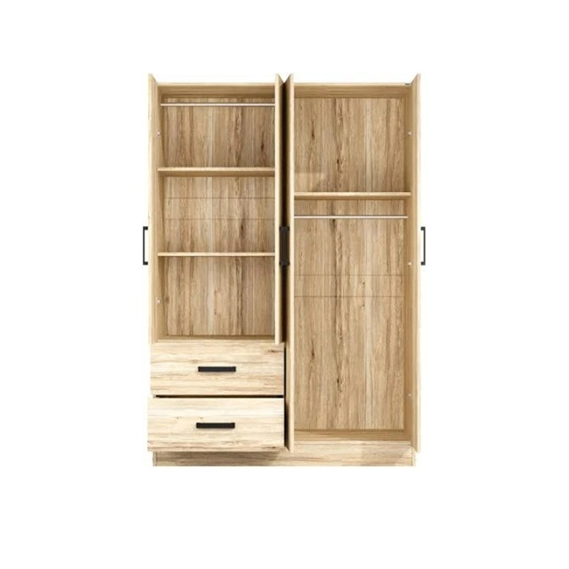 کمد لباس هیراد مدل L116-MDF طول 160 سانتی متر