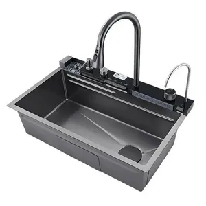 سینک ظرفشویی استیل توکار یک لگنه مدل 5 کلید