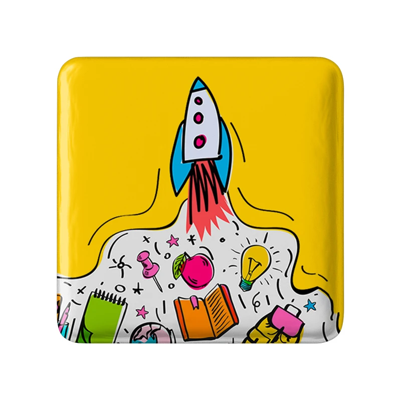 پیکسل خندالو طرح بازگشت به مدرسه مدل مربعی کد 30017