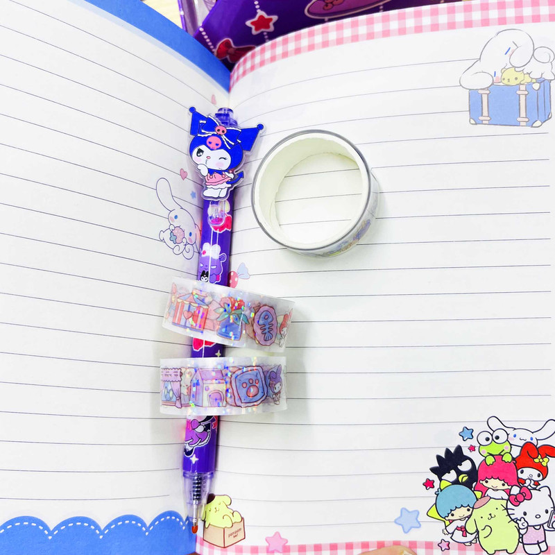 بسته لوازم تحریر مدل کورومی مجموعه 12 عددی