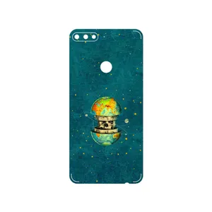 MAHOOT Collage of Earth Face Cover Sticker for Huawei Y7 Prime 2018