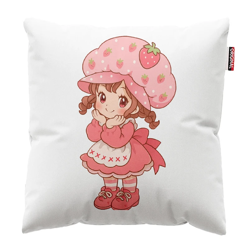 کوسن پاد آفرین طرح دختر کوچولو کد 2289 سایز 30*30 سانتی متر