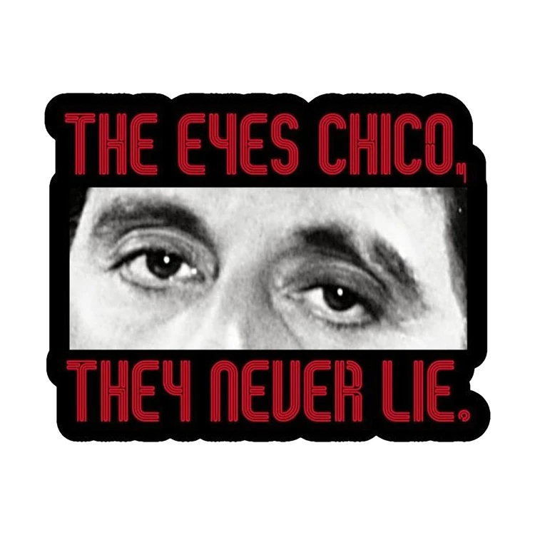 استیکر پارچه و لباس پاد آفرین مدل الپاچینو کد 3124