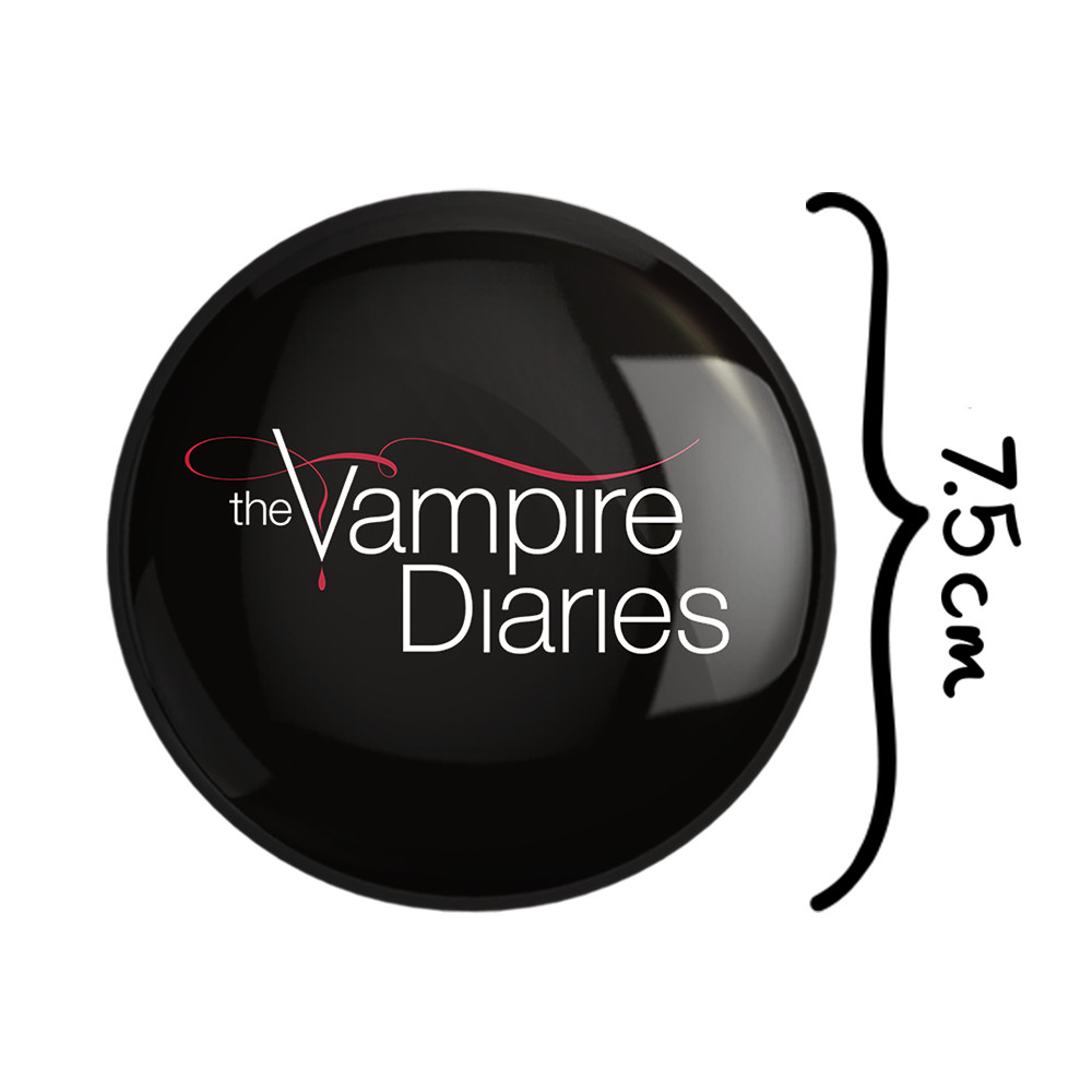 آینه جیبی خندالو طرح خاطرات یک خون آشام The Vampire Diaries مدل تاشو کد 20245