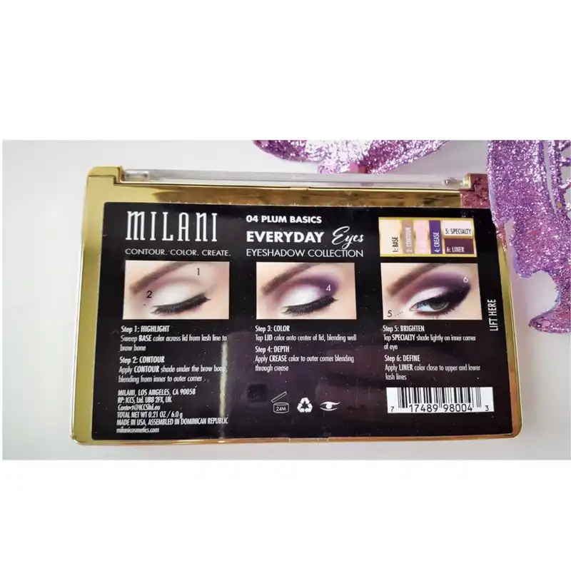 پالت سایه چشم میلانی مدل Every Day Eyes شماره 04
