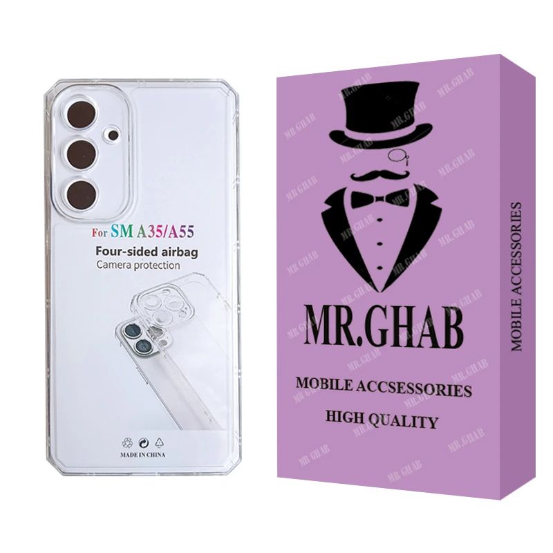 کاور مستر قاب مدل ژله ای مناسب برای گوشی موبایل سامسونگ Galaxy A35 / A55