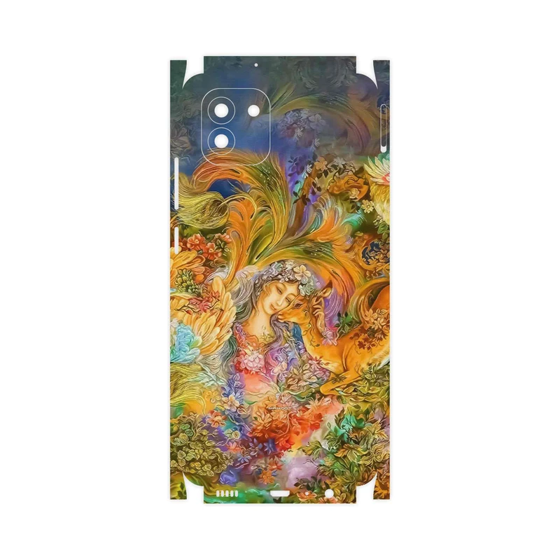 برچسب پوششی ماهوت مدل Persian miniature 3-FullSkin مناسب برای گوشی موبایل سامسونگ Galaxy A03
