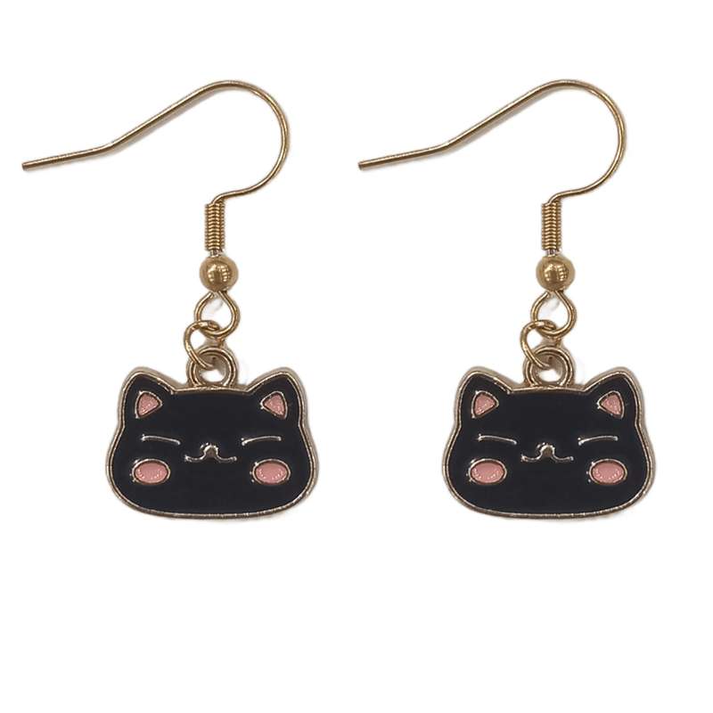 گوشواره دخترانه مدل گربه کیتی