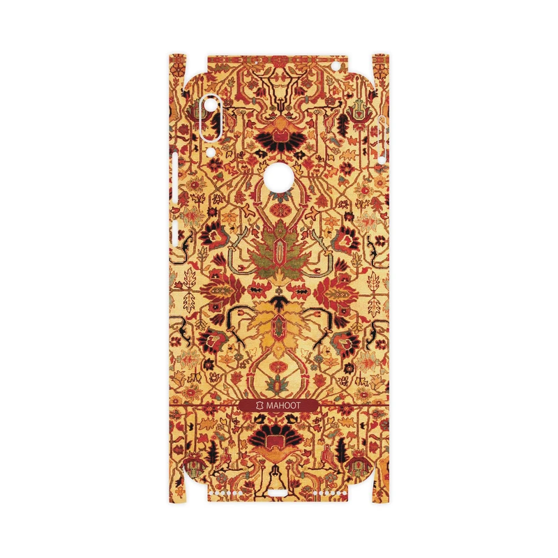 برچسب پوششی ماهوت مدل Persian-Carpet-Yellow-FullSkin مناسب برای گوشی موبایل هوآوی Y6 Prime 2019
