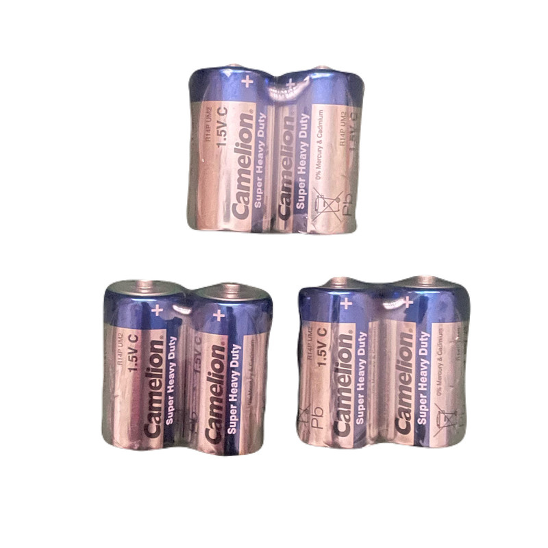 باتری C کملیون مدل Super Heavy Duty مجموعه 6 عددی
