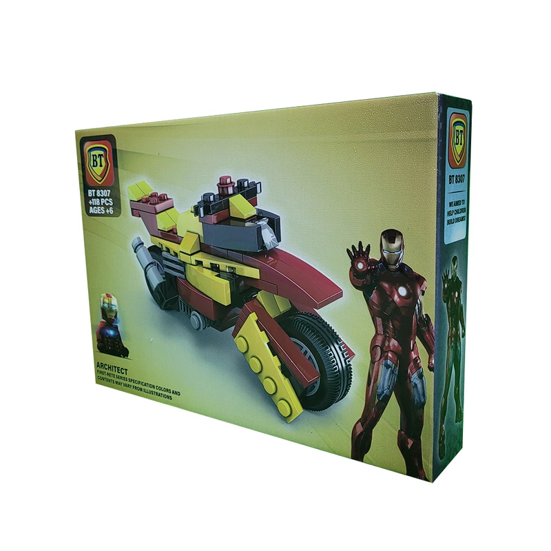 ساختنی بی تی مدل موتور آیرون من 