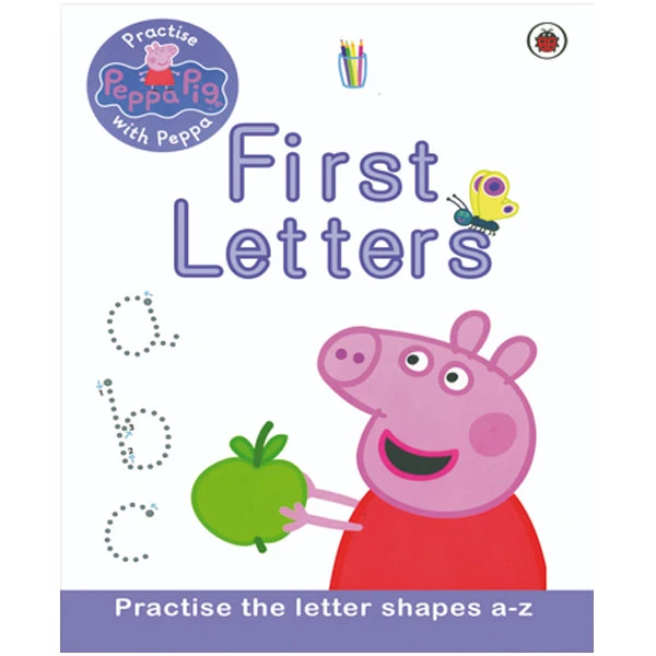 کتاب First Letters اثر Peppa Pig انتشارات آمه