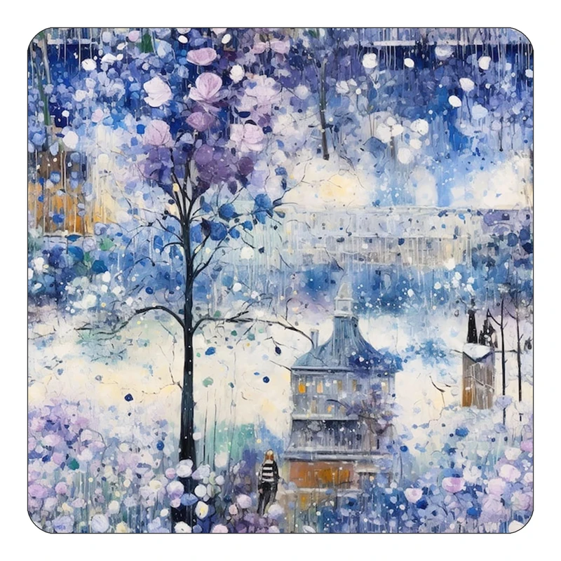 مگنت کاکتی طرح نقاشی رنگ روغن مدل mp70440